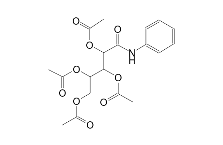 5-oxo-5-(phenylamino)pentane-1,2,3,4-tetrayl tetraacetate