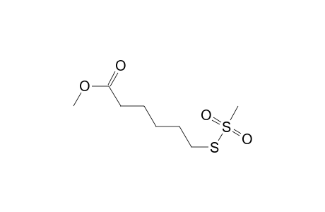 Methyl 6-((methylsulphonyl)thio)hexanoate