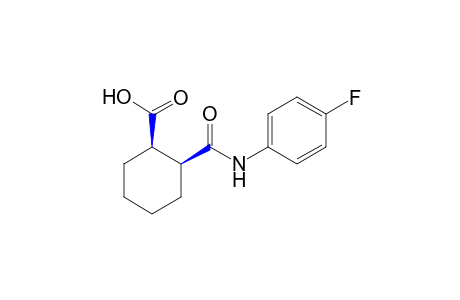 cis-2-[(p-fluorophenyl)carbamoyl]cyclohexanecarboxylic acid