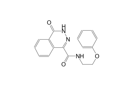 4-oxo-N-(2-phenoxyethyl)-3,4-dihydro-1-phthalazinecarboxamide