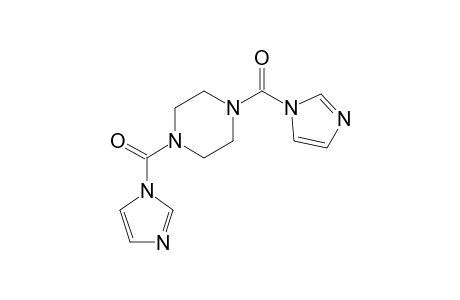 Piperazine, 1,4-bis(imidazol-1-ylcarbonyl)-