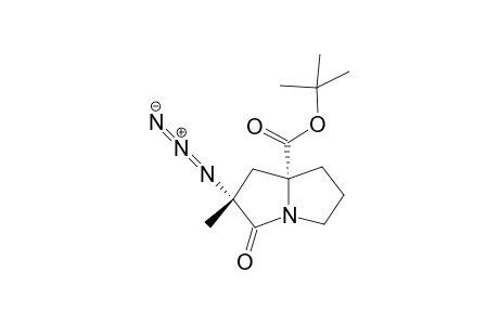 tert-Butyl (2R*,7aR*)-2-Azido-2-methyl-3-oxo-tetrahydro-1H-pyrrolizine-7a(5H)-carboylate