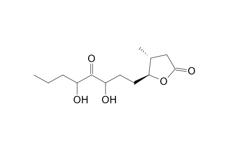 (4R,5S)-5-(3,5-Dihydroxy-4-oxo-octyl)-4-methyl-dihydro-furan-2-one