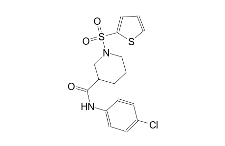 N-(4-chlorophenyl)-1-(2-thienylsulfonyl)-3-piperidinecarboxamide