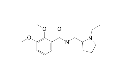 N-[(1-ethylpyrrolidin-2-yl)methyl]-2,3-dimethoxybenzamide
