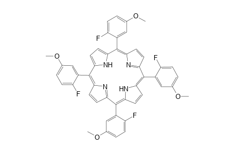 5,10,15,20-Tetrakis(2-fluoro-5-methoxyphenyl)porphyrin