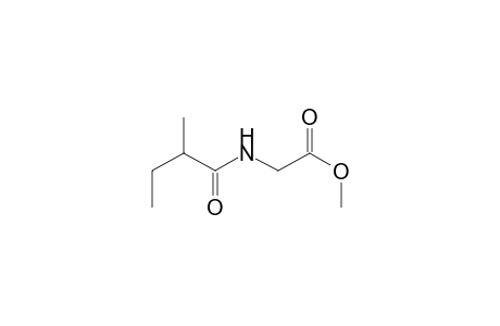 2-(2-Methylbutanoylamino)acetic acid methyl ester