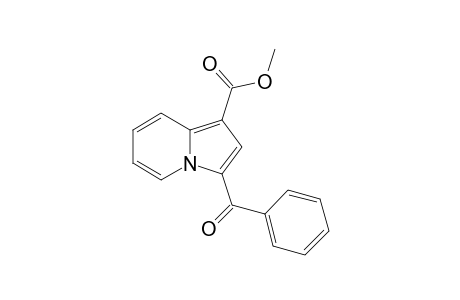 3-Benzoyl-1-indolizinecarboxylic acid methyl ester