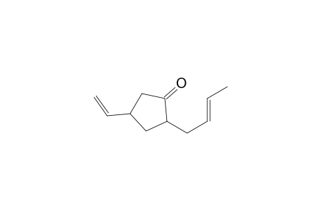 2-(trans-2-buten-1-yl)-4-vinylcyclopentanone