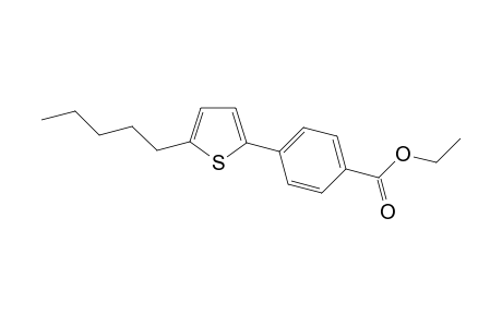 Ethyl 4-(5-pentylthiophen-2-yl)benzoate