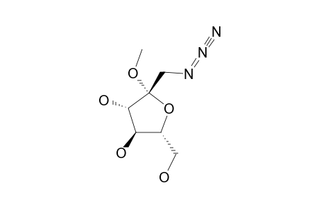 METHYL-1-AZIDO-1-DEOXY-BETA-D-FRUCTOFURANOSIDE