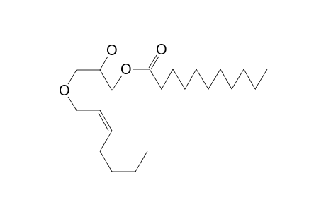 O-[2'-HYDROXY-3'-(2''-HEPTENYLOXY)]-PROPYL_UNDECANOATE