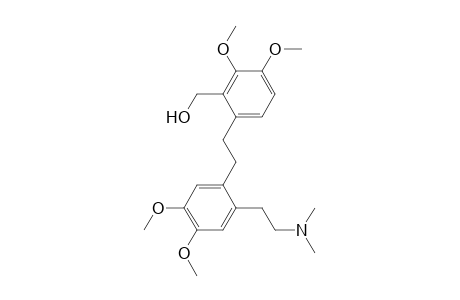 Benzenemethanol, 6-[2-[2-[2-(dimethylamino)ethyl]-4,5-dimethoxyphenyl]ethyl]-2,3-dimethoxy-