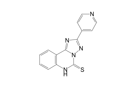2-(4'-Pyridyl)-1,2,4-triazolo[1,5-c]quinazoline-5(6H)-thione
