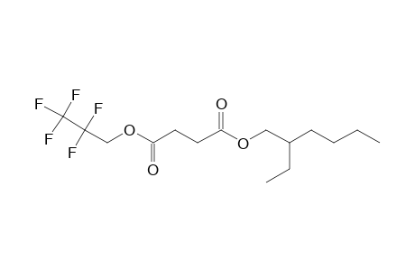 Succinic acid, 2-ethylhexyl 2,2,3,3,3-pentafluoropropyl ester