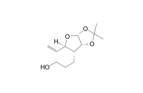 3,5,6-Trideoxy-3-C-(3'-hydroxypropyl)-1,2-O-isopropylidene-.alpha.-D-allo-5-eno-furanose