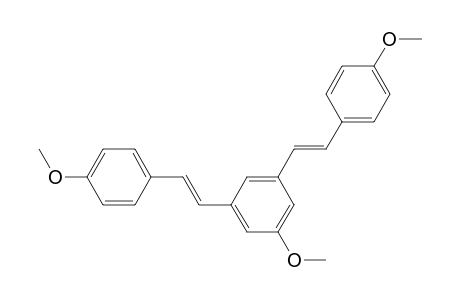 1-Methoxy-3,5-bis[(E)-2-(4-methoxyphenyl)ethenyl]benzene