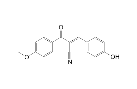 (2E)-3-(4-Hydroxyphenyl)-2-(4-methoxybenzoyl)-2-propenenitrile