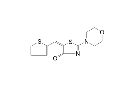(5E)-2-(4-morpholinyl)-5-(2-thienylmethylene)-1,3-thiazol-4(5H)-one
