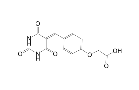 {4-[(2,4,6-trioxotetrahydro-5(2H)-pyrimidinylidene)methyl]phenoxy}acetic acid