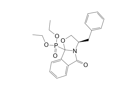 (-)-[(3S)-3-BENZYL-3,5-DIHYDRO-5-OXO-OXAZOLO-[2,3-A]-ISOINDOLE-9B(2H)-YL]-PHOSPHONIC-ACID-DIETHYLESTER