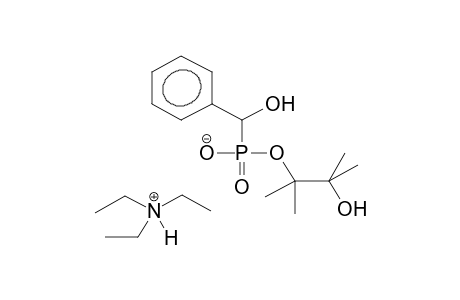 TRIETHYLAMMONIUM O-(1,1,2-TRIMETHYL-2-HYDROXYPROPYL)-ALPHA-HYDROXYBENZYLPHOSPHONATE