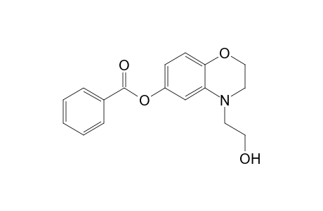 4-(2-Hydroxyethyl)-3,4-dihydro-2H-benzo[b][1,4]oxazin-6-yl benzoate