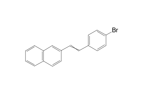 2-[2-(4-Bromophenyl)ethenyl]naphthalene