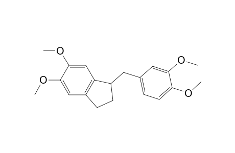 5,6-Dimethoxy-1-(3,4-dimethoxybenzyl)indane