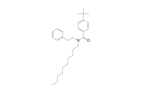 Benzamide, 4-(tert-butyl)-N-(2-phenylethyl)-N-decyl-