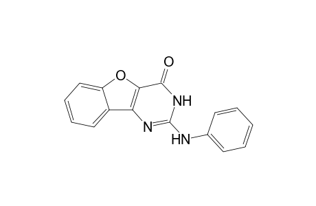 2-[Phenylamino]-benzofuro[3,2-d]pyrimidin-4(3H)-one
