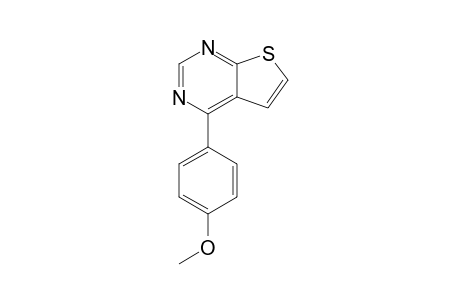 4-(4-Methoxyphenyl)thieno[2,3-d]pyrimidine