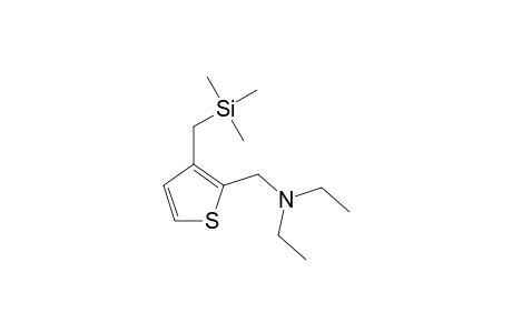 2-[(DIETHYLAMINO)-METHYL]-3-[(TRIMETHYLSILYL)-METHYL]-THIOPHENE