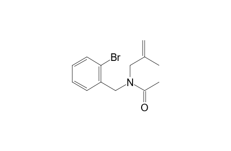 N-[(2-bromophenyl)methyl]-N-(2-methylallyl)acetamide