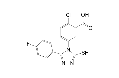 benzoic acid, 2-chloro-5-[3-(4-fluorophenyl)-5-mercapto-4H-1,2,4-triazol-4-yl]-