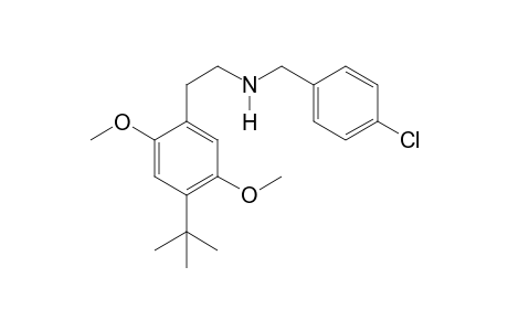 2C-TBU N-(4-chlorobenzyl)