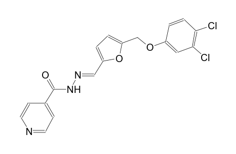 N'-((E)-{5-[(3,4-dichlorophenoxy)methyl]-2-furyl}methylidene)isonicotinohydrazide
