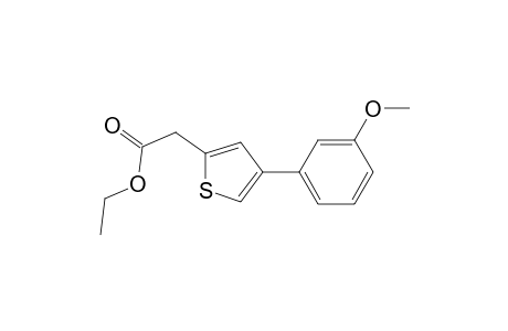 Ethyl 2-(4-(3-methoxyphenyl)thiophen-2-yl)acetate
