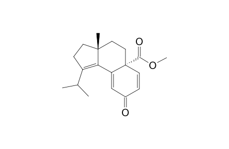 METHYL-(3AR,5AR)-1-ISOPROPYL-3A-METHYL-8-OXO-2,3,3A,4,5,8-HEXAHYDRO-5AH-CYCLOPENTA-[A]-NAPHTHALENE-5A-CARBOXYLATE