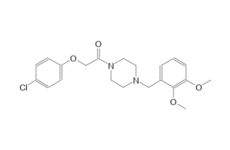 piperazine, 1-[(4-chlorophenoxy)acetyl]-4-[(2,3-dimethoxyphenyl)methyl]-