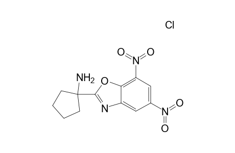 2-(1-Aminocyclopentyl)-5,7-dinitro-1,3-benzoxazole Hydrochloride