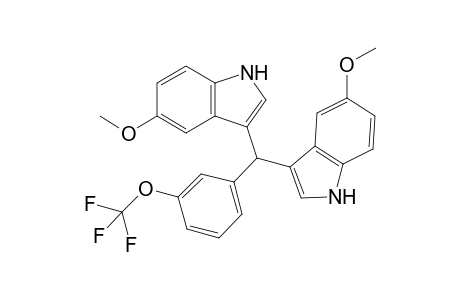 Bis(5-methoxyindol-3-yl)(3'-trifluoromethoxyphenyl)methane