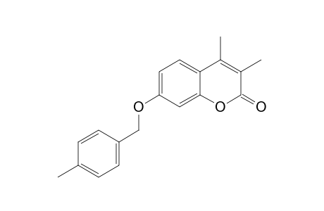 2H-1-Benzopyran-2-one, 3,4-dimethyl-7-[(4-methylphenyl)methoxy]-