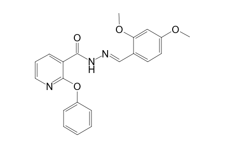 (2,4-Dimethoxybenzylidene)-2-phenoxynicotinic acidhydrazide