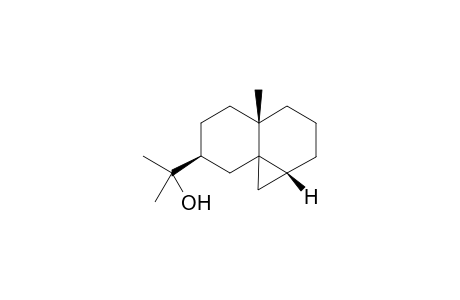 7.beta.-(1-hydroxy-1-methylethyl)-4a.beta.-methyl-1a.beta.-decahydrocyclopropa[d]naphthalene