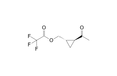 [(2-Acetylcyclopropyl)methyl] trifluoroacetate