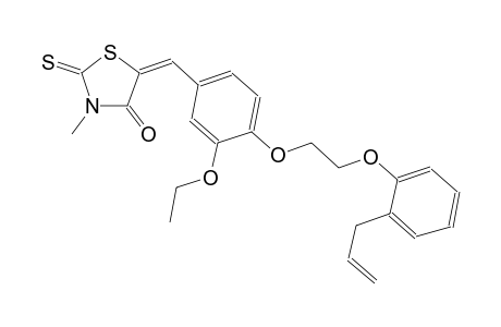 4-thiazolidinone, 5-[[3-ethoxy-4-[2-[2-(2-propenyl)phenoxy]ethoxy]phenyl]methylene]-3-methyl-2-thioxo-, (5E)-