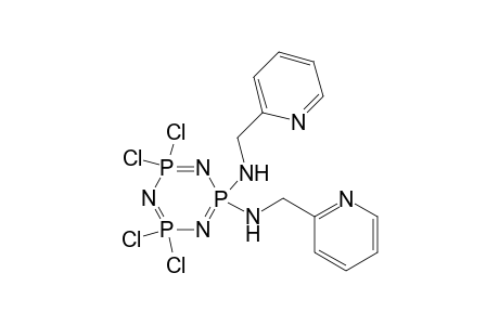 2,2,4,4-Tetrachloro-6,6-di(2-pyridylmethylamino)-2lambda5,4lambda5,6lambda5-cyclotriphosphaza-1,3,5-triene