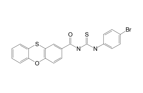 N-(PHENOXATHIIN-2-CARBONYL)-N'-(4-BROMOPHENYL)-THIOUREA