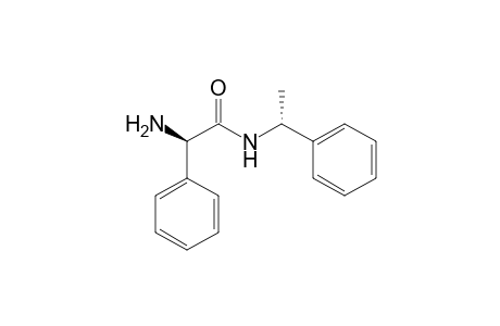 (2R)-2-amino-2-phenyl-N-[(1R)-1-phenylethyl]acetamide